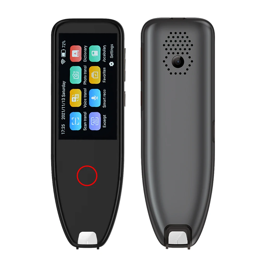 2022 Hot Sale Portable intelligent Scanner Translation Pen Chinese English Japanese Korean French Offline