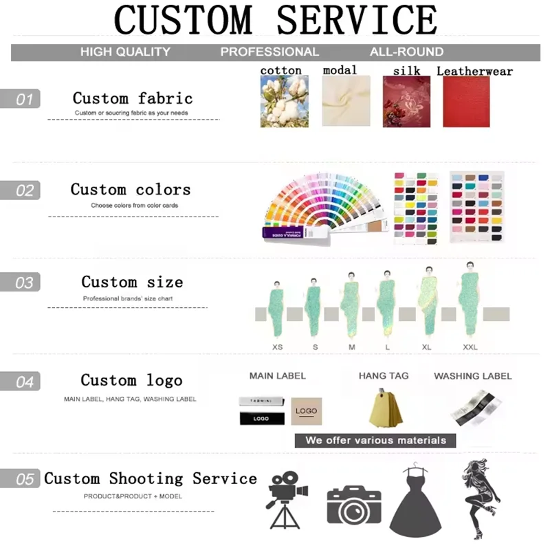 OEM ODM Clothing Manufacturer Clothes Women casual Dresses Custom Low MOQ Design Service High Quality Garment Women Casual Dress