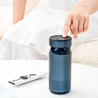 China Made Wireless H13 2200Mah Air Purifier Dropshipping With Uv Lamp