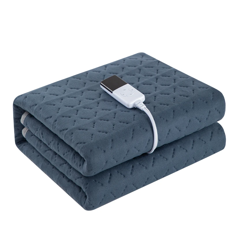 220v Single size electric blanket heated mattress pad