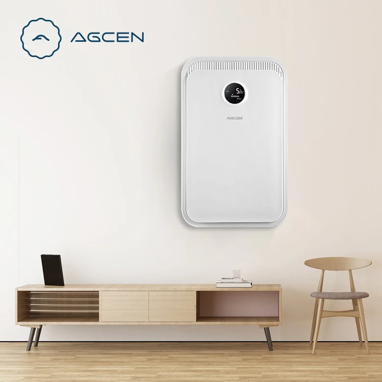 Agcen OEM ODM wall mounted energy recovery Wall Mounted Fresh Air Ventilation System with HEPA filter