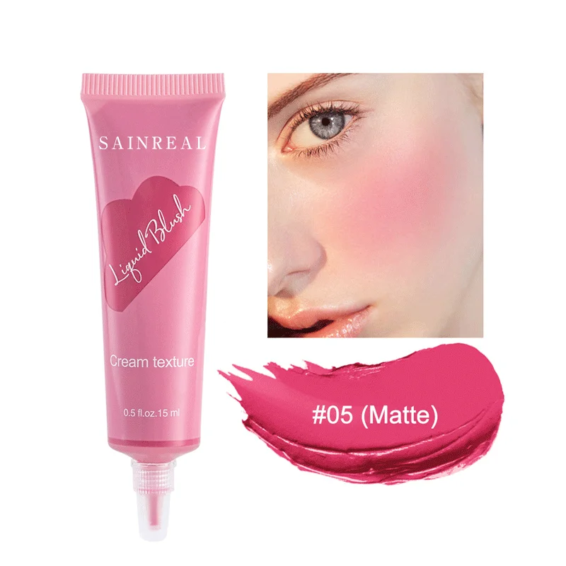 Custom Makeup OEM Wholesale Liquid Blush Private Label Cream Rose Blush