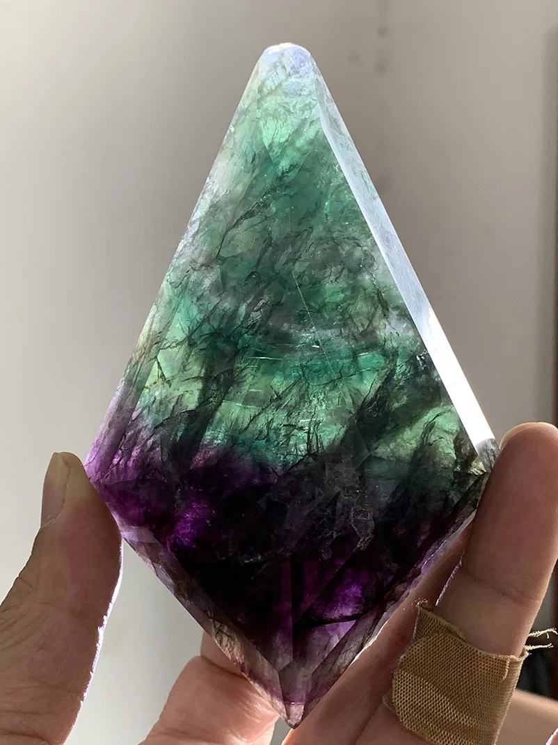 wholesales green aventurine block for crystal lamp gemstone chandelier can receive customized special specifications