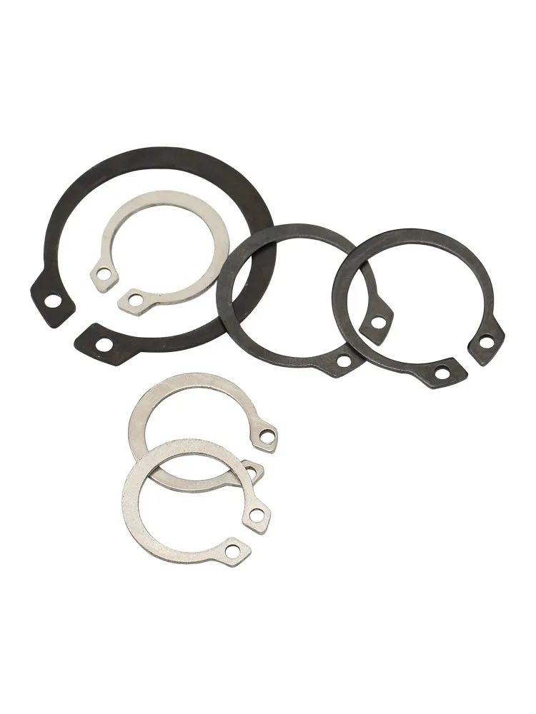 DIN 471 Stainless Steel Carbon Steel M3 M4 M5 M6 M7 M8 M9 M10 C Type Snap Rings External Circlip Retaining Rings for Shaft