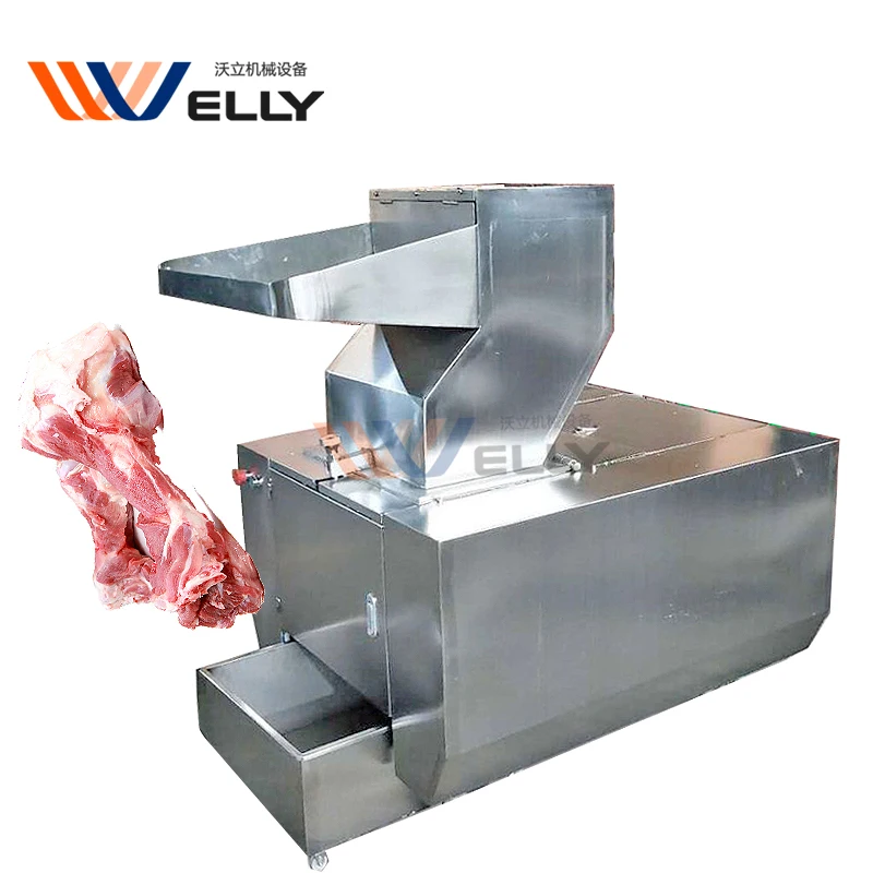 Chicken Animal Bone Grinding Saw Cutter Cutting Stainless Steel Pig Cattle Bone Crusher Machine