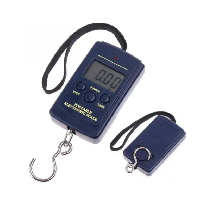 40kg / 10g Mini Portable Pocket Digital Scale Electronic Weight Balance Fishing Luggage Hanging Weighing Scales With Hook