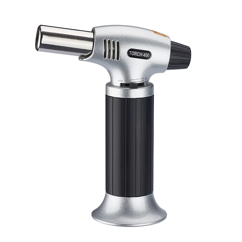 CE Certificate Portable Refillable Home Use Kitchen Lighter Butane Gas Burner Torch BS-400