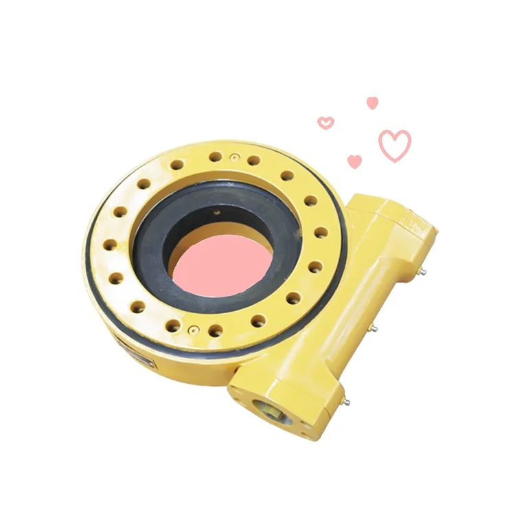 SE7 Single axis Enclosed worm gear Slewing drive with 24V DC motor for solar tracker system