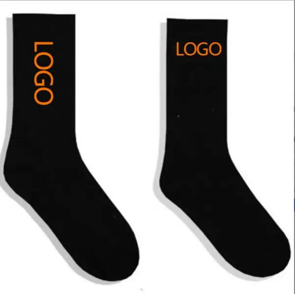 Factory Manufacture  Man Custom logo Sports socks Nylon   Football Socks Custom Socks Logo