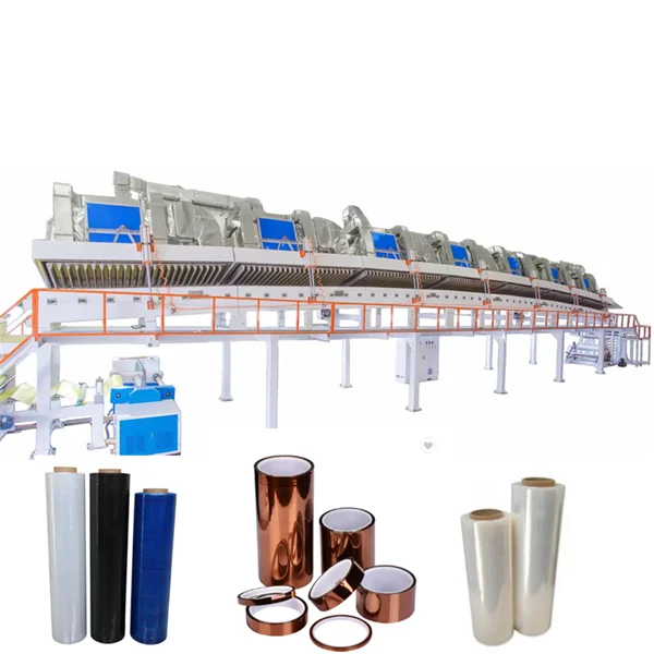 1300mm PVC Electrical Insulation Tape Production Line Heat Transfer Thermal Sublimation Paper Coating Machine Water Glue 30 Tons