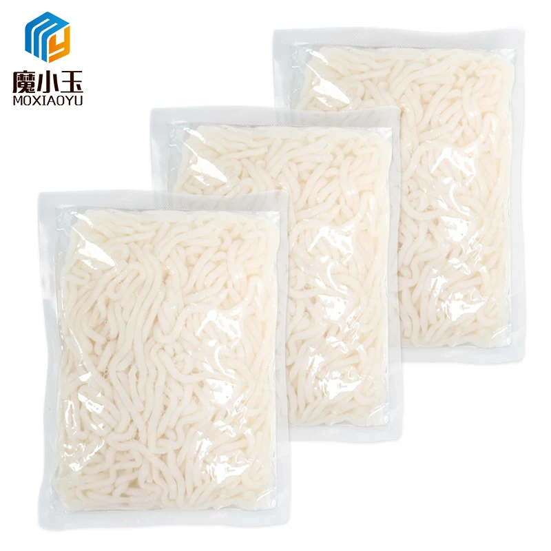 Wholesale Japanese Style Low Fat Skimming Instant Foods High Dietary Fiber Oat Udon Noodles Shirataki Low Carb Konjac Noodles