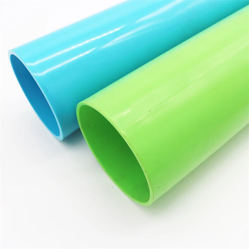 Large diameter threaded tubos de acrilico 10 inch pvc pipe price acrylic tube 90mm plastic tubes