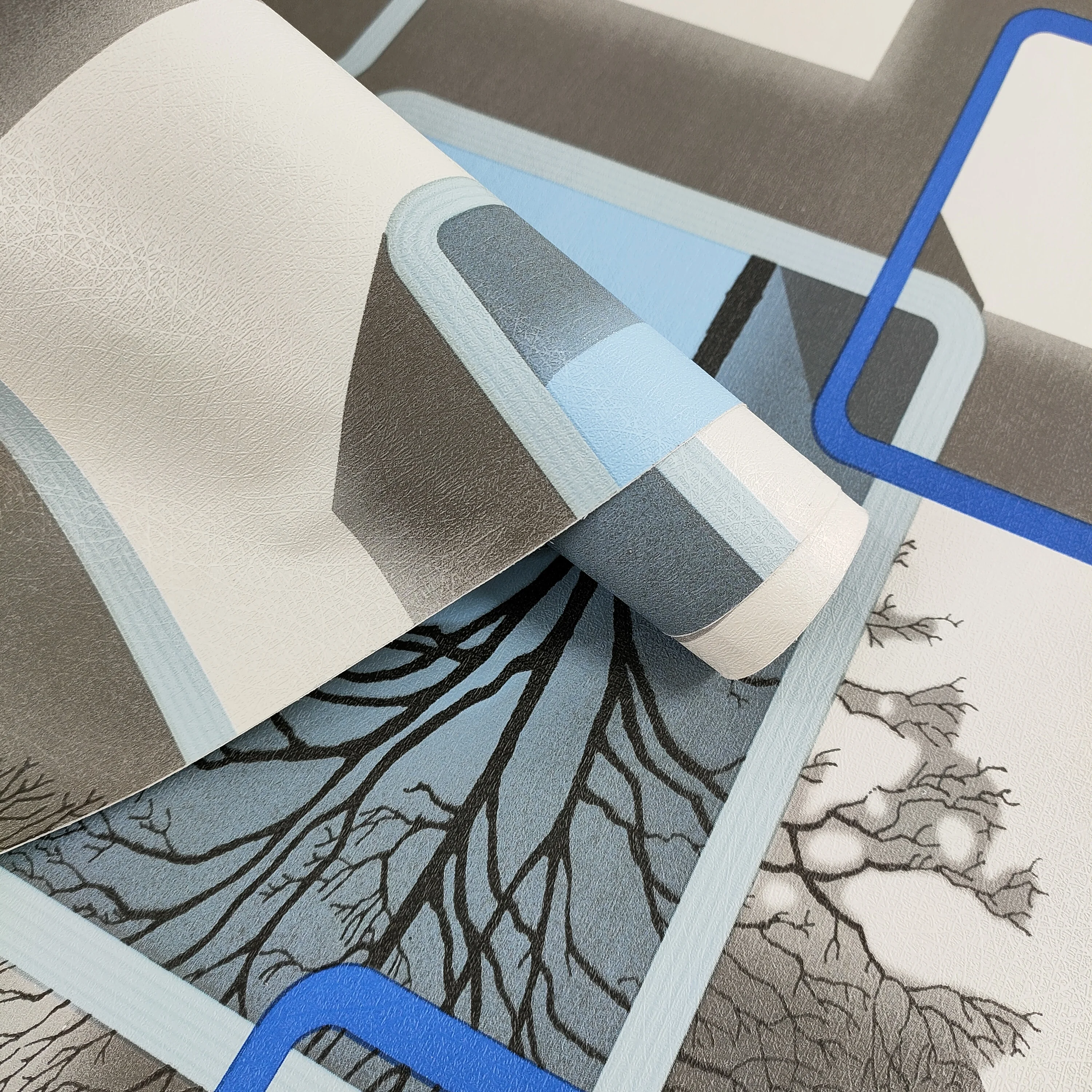 3D New design self adhesive wallpaper  vinyl living room decorative wallpaper for restaurant,wallpaper home decoration