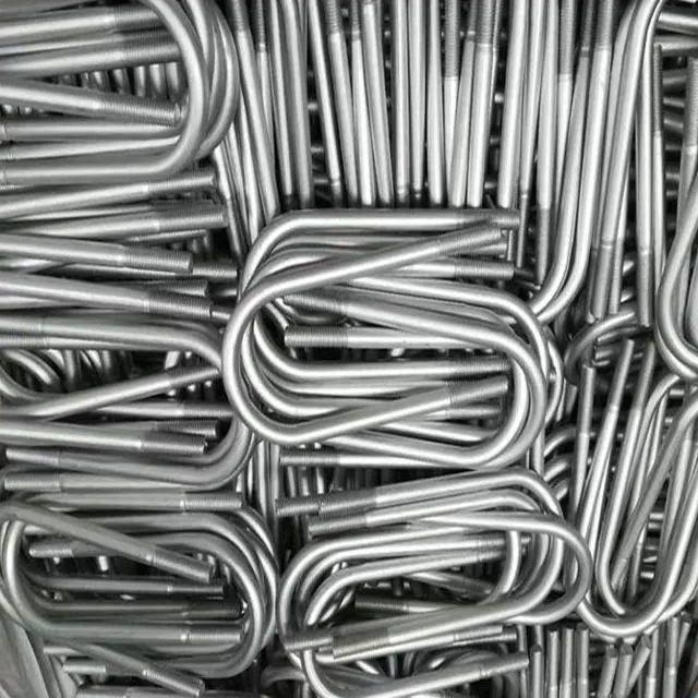 Made In China Bolts U Style  M10 M12 M14 M22  Hot-dip galvanized Stainless Steel U Bolts