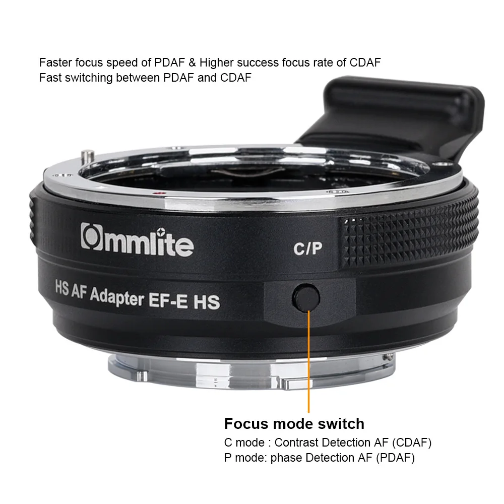  Commlite EF-E HS высокоскоростной адаптер для объектива с автофокусом USB обновлением Canon EF EF-S Sony E
