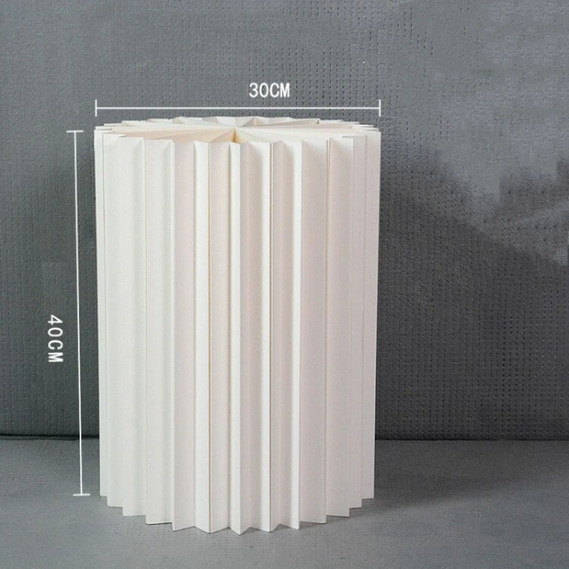 Customized Wholesale Paper Handicrafts Round Table Wedding Flower Racks Decorative Roman Pillar