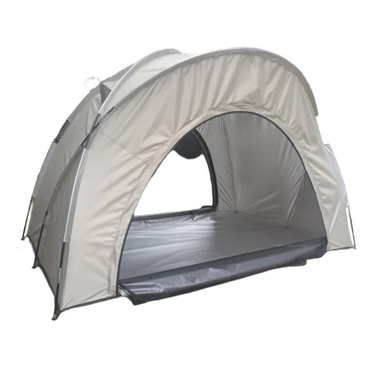 Hot Sale Outdoor Waterproof Exquisite Light Luxury Camping Cabin Shape Family Glamping Tents Camping Tent