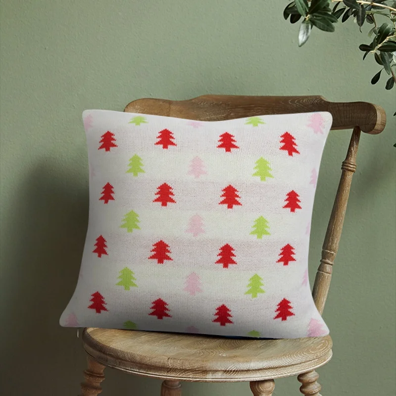 Honeymoon custom home chair bedroom square sofa pillow case christmas cushion cover for living room