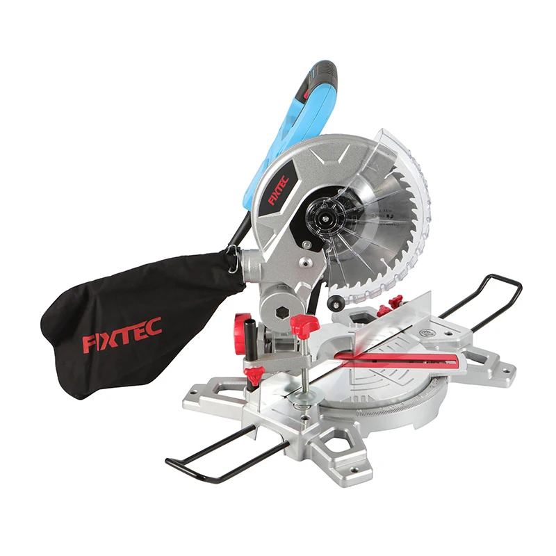 FIXTEC Electric 1500W 210mm 8' Single Bevel Compound Mitre Saw Machine For Sale