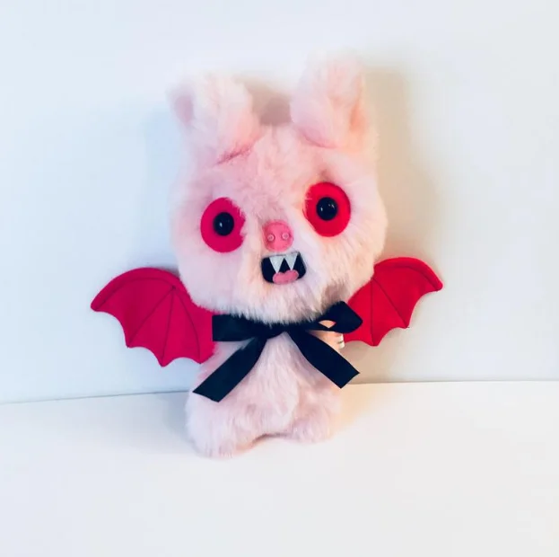 Свинья летучая мышь плюшевая игрушка-странные мягкие животные-мутант-арт кукла-свинка плюшевая-каваи плюшевые-жуткие милые игрушки