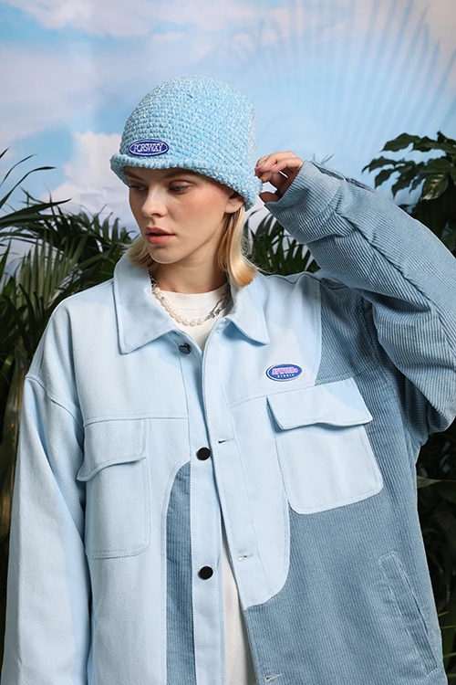 High quality design women blue jean jackets mens