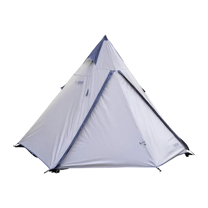 Custom Processing Rainproof Foldable Tent Camping Outdoor Dining Tent Teepee Yurt Glamping Tent