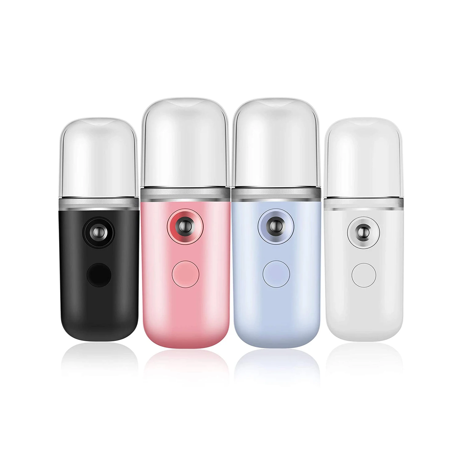 Portable Cute Handheld USB Rechargeable Nano Water Face Steam Mister Mini Diffuser Beauty Device Spreyer Tools Tan
