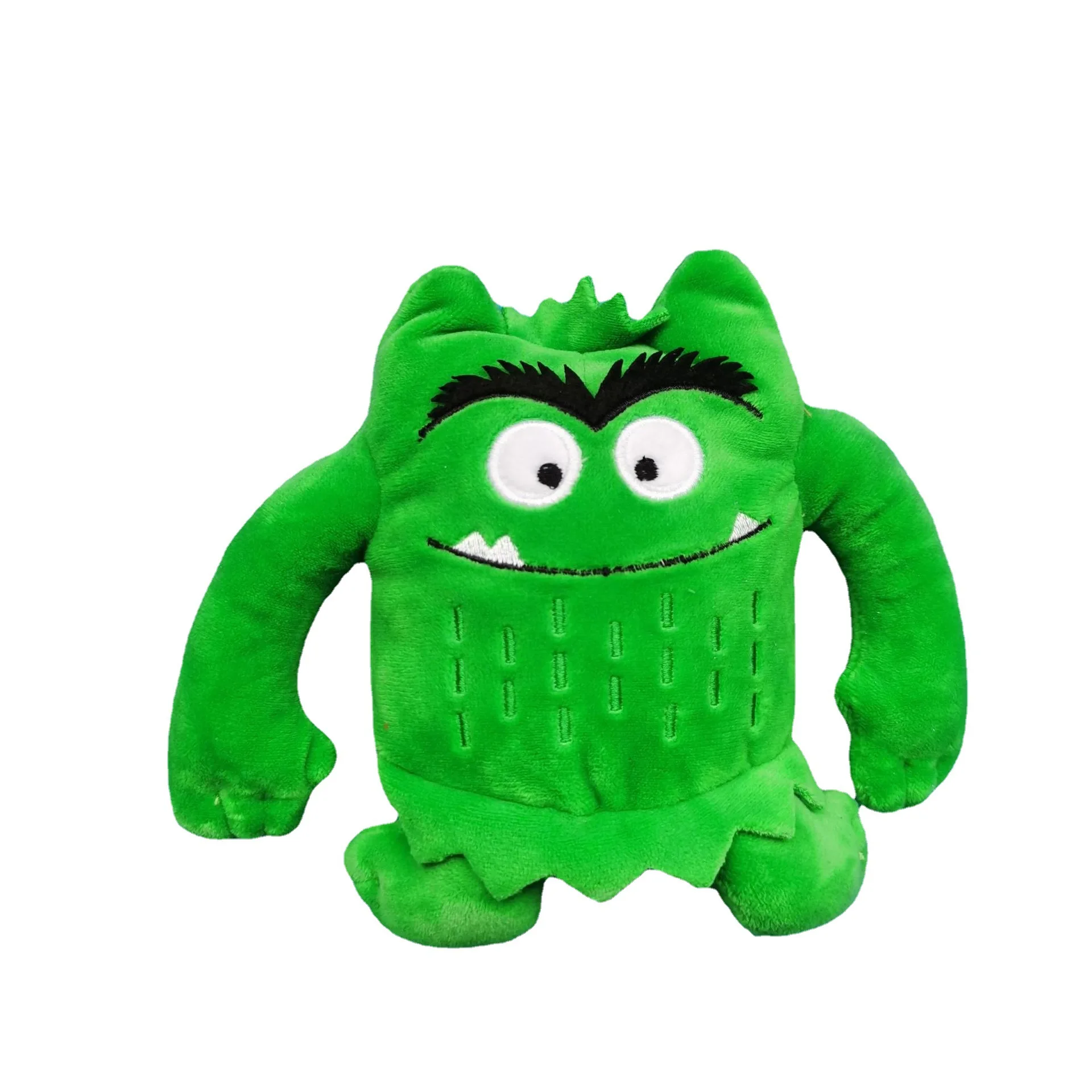 Дизайн Peluche плюшевая игрушка забавный маленький монстр кукла наполнитель девушка Спящая Подушка цветная