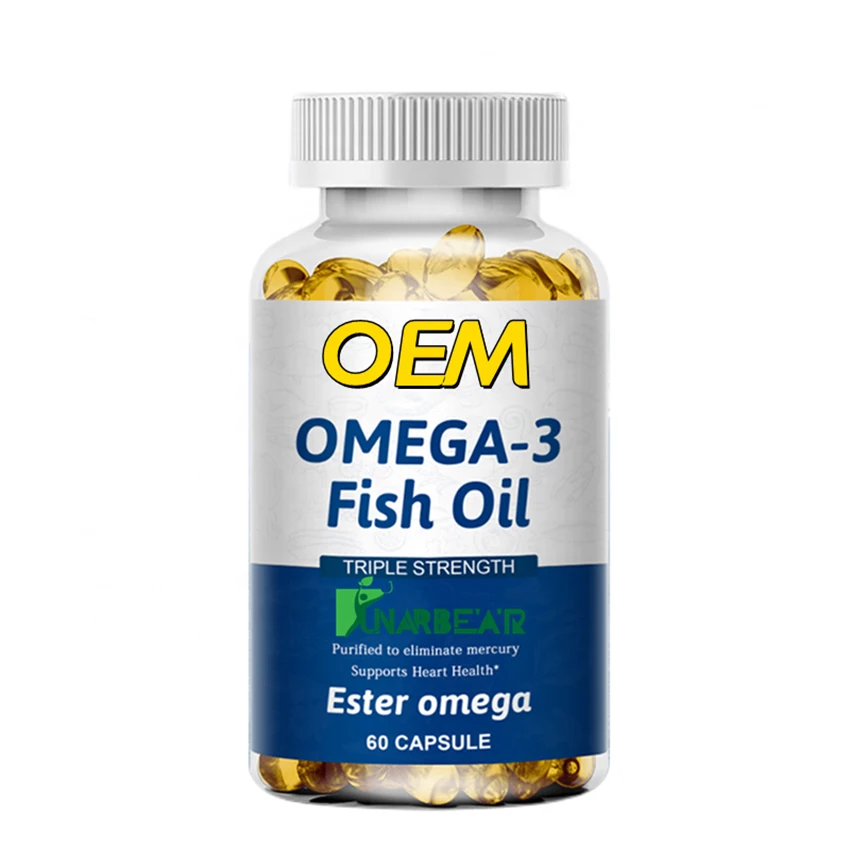 2024 Hot Seller Dietary Supplement Fish Oil Omega 3
