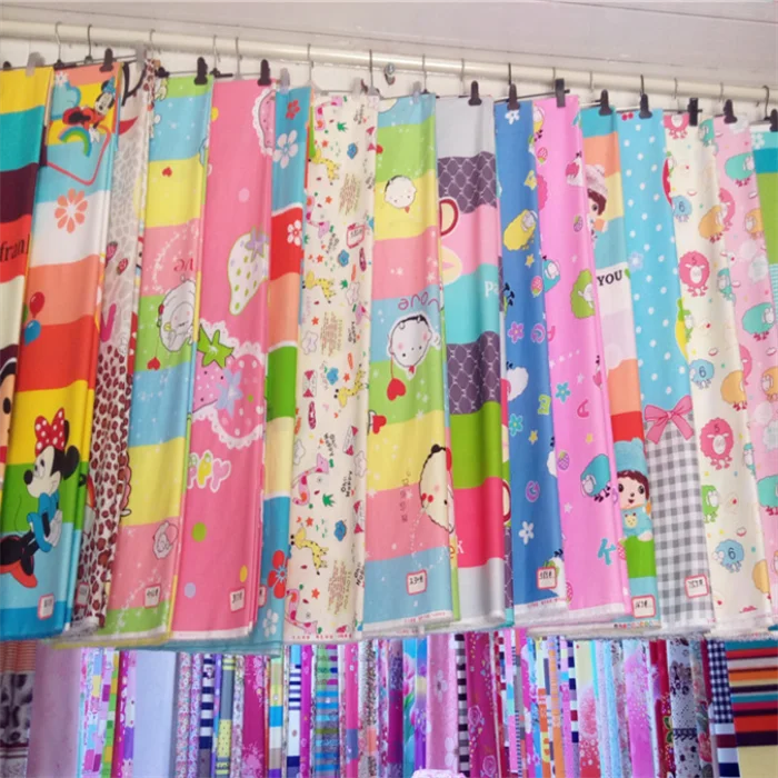 High Quality Cute Popular Kids Print 100% Polyester Bed Sheet Fabric with Character