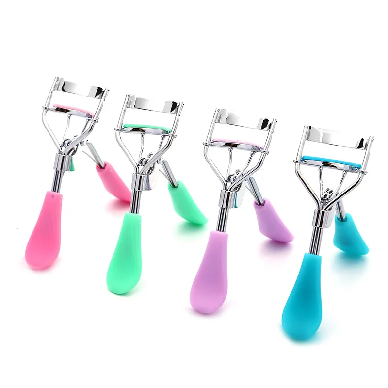 Fashion False Eyelashes Fashion Eye Makeup Curling Eyelash Curler with Comb Clip Women Beauty Tool