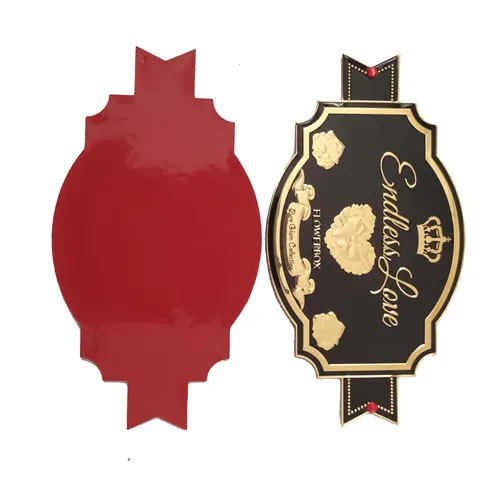 
bulk wine label maker rose gold letter etching 3D round sticker label metal 