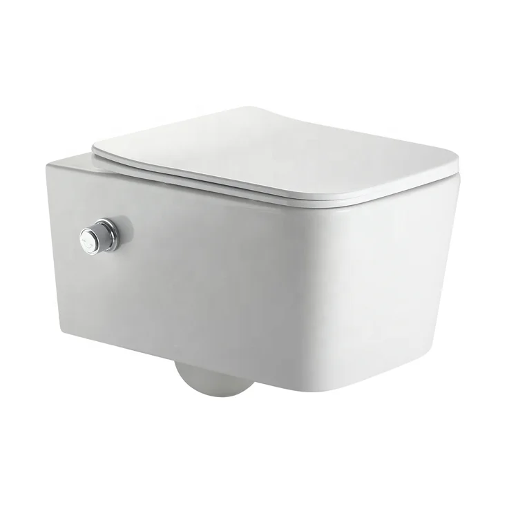 New design European CE standard wall hung toilet with bidet wall hung bidet toilet