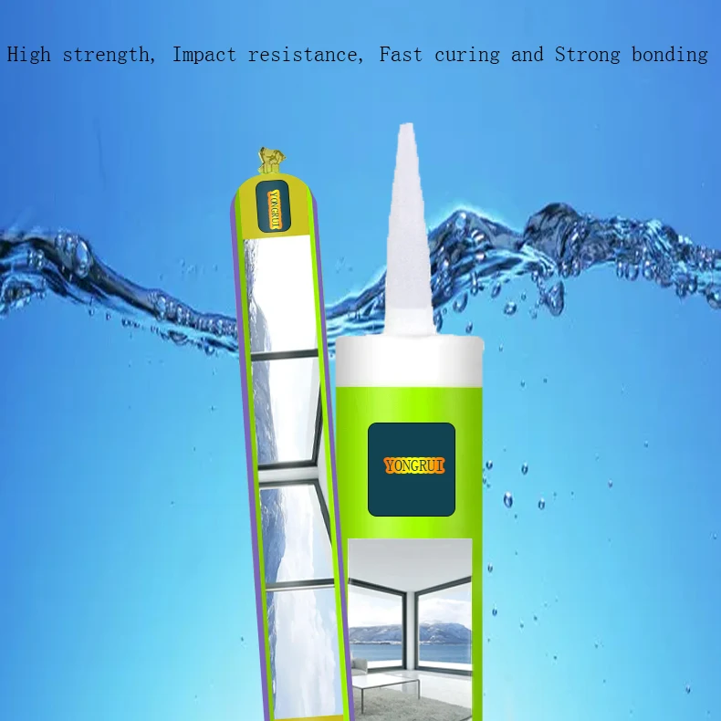 Fast Quick Excellent Water Resistant Curtain Walling Neutral Silicone Adhesive Sealant