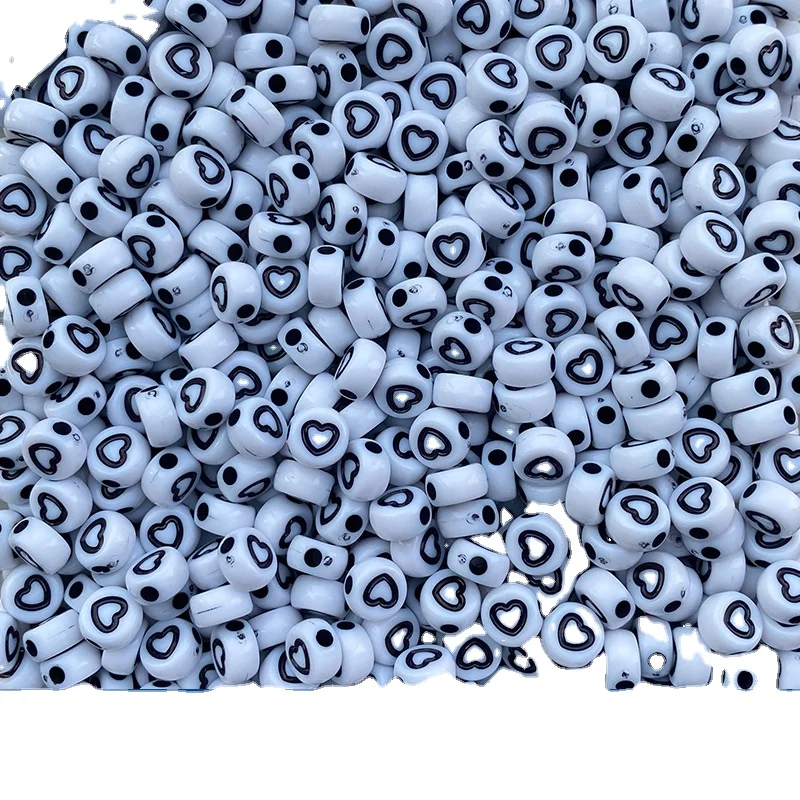 
Personalized name DIY tooth necklace mother silica gel beads baby teeth beads chewing letter beads 