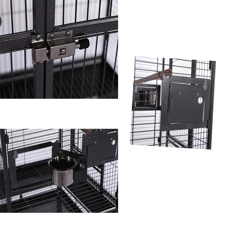 Wholesale  173cm Aviary Canary Outdoor Big Large Fancy Flight Breeding Parrot Bird Cage With Galvanized Wire