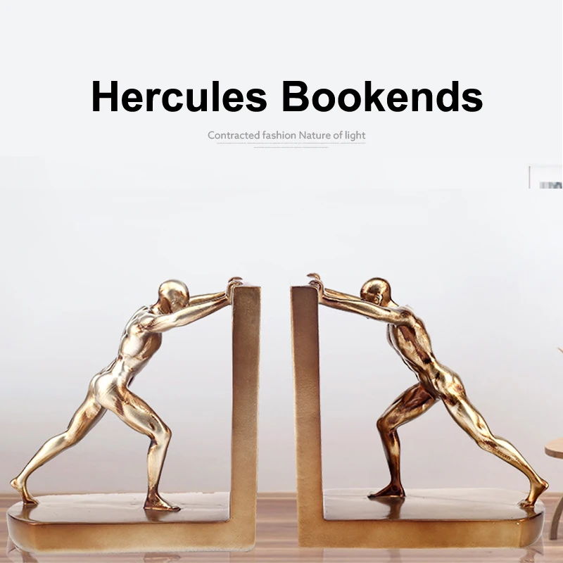  Лидер продаж на Amazon производители книг прямые переработки из смолы украшения hercules подставки для креативный кабинет
