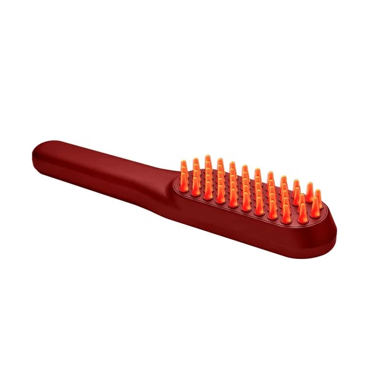 Electric Brush Hair Mini Growth Comb Micro Current Hair Growth Comb Led Hair Growth Comb Brush