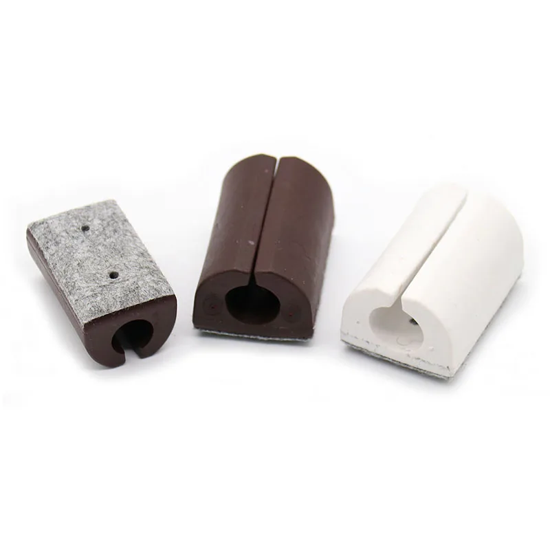 Convenient and Practical U-Shaped Pipe Clamp Furniture Glides Saddle Feet