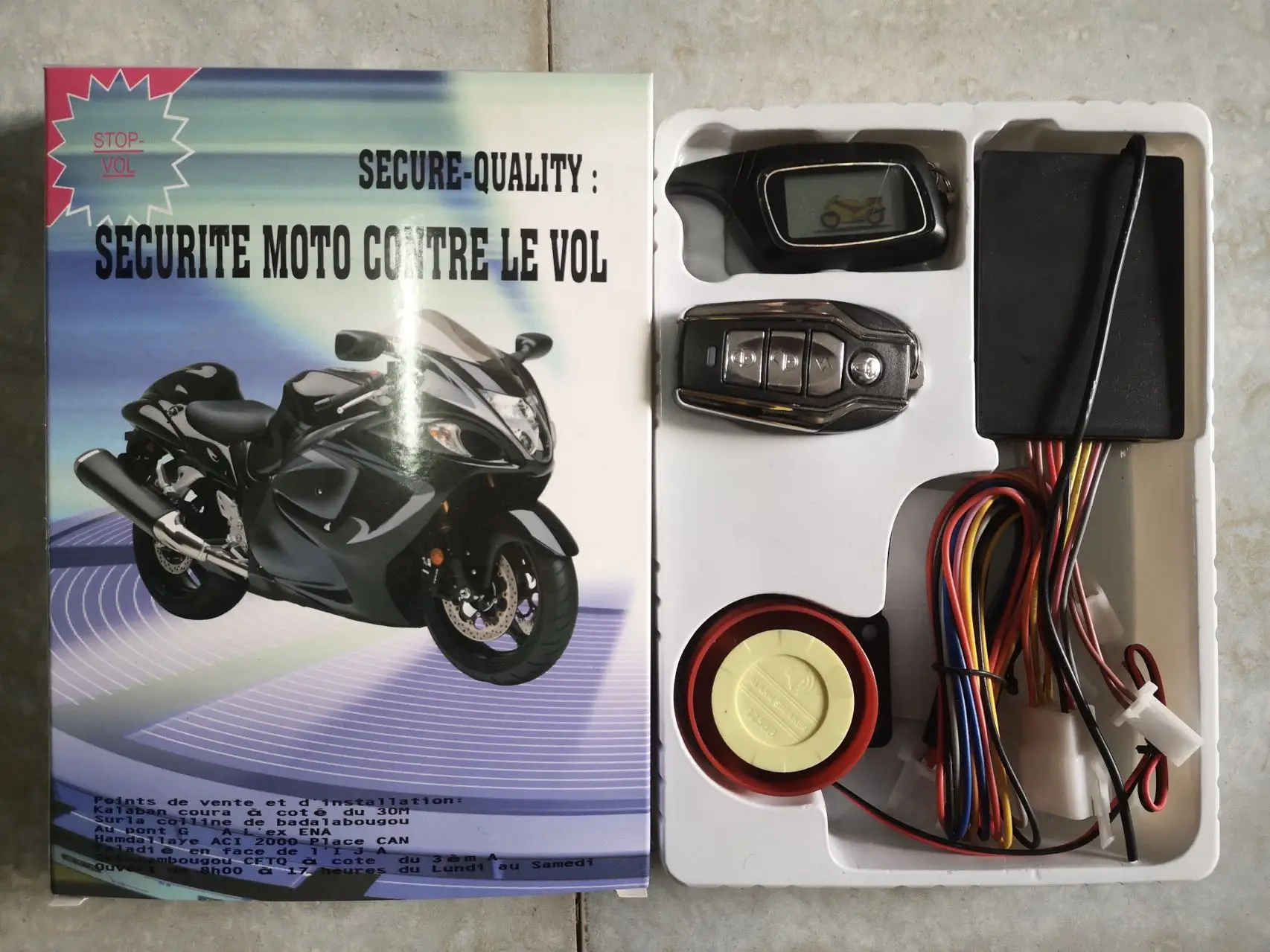 Universal Car Alarm Anti-hijacking  2 Way Smart Keyless Entry Motor Security System