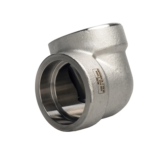 ASME B16.11 A182 F316/316L Stainless Steel Forged Pipe Fittings SW FF ELBOW