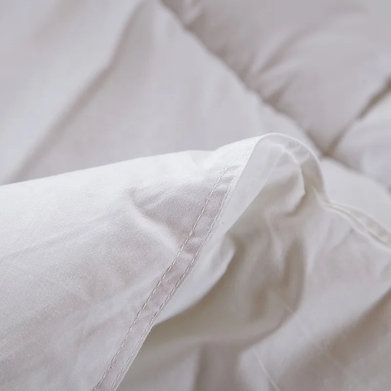 Comforter Bedding Sets Downproof Cotton Fabric Hotel Quilt Hollow Fiber Duvet Infill
