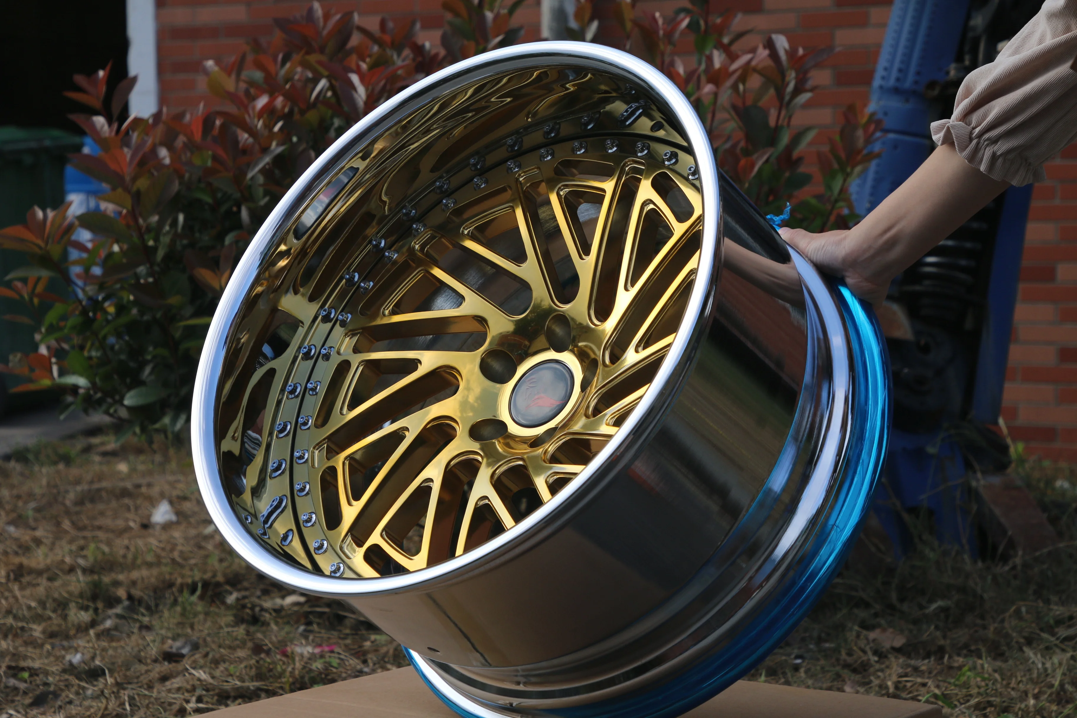  2pcs factory price wheels custom rims alloy made in