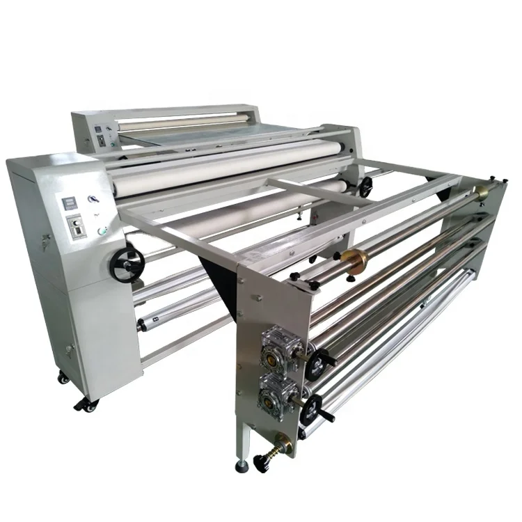 Factory Wholesale Roller Calendar Press Rotary Textile 1.6/1.8 Meter Electric Heat Transfer Fabric Sublimation Stamping Machine