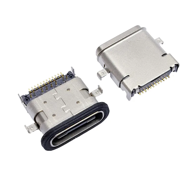 Новый высококачественный разъем Usb 3 1 типа C 24 контакта гнездовой