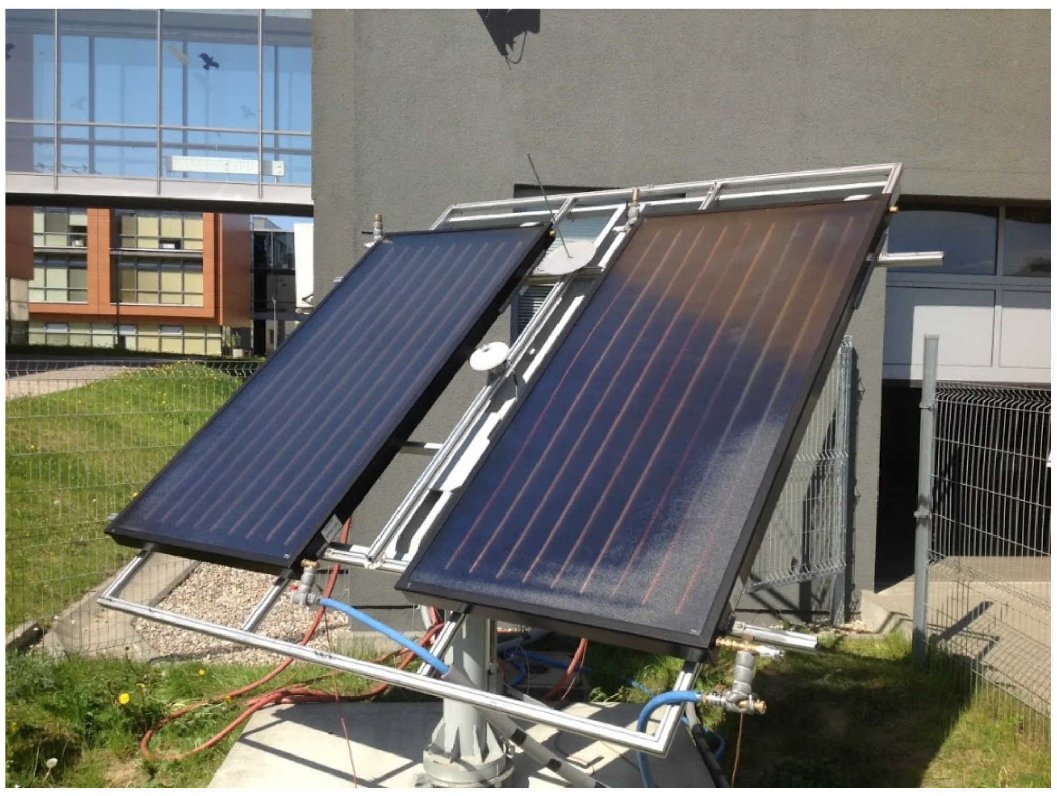 Hot selling Compact pressure flat panel solar water heater pressurized flat plate solar water heater