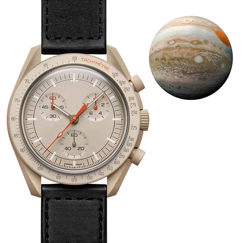 Customized logo of the latest jointly designed moon Venus Mars planet Watch OMG watch swiss made for lady