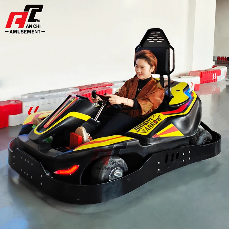 Amusement Park Rides indoor outdoor Commercial Racing Pedal Go Karts Karting Cars Adults Electric Go Kart For Kids Teenager