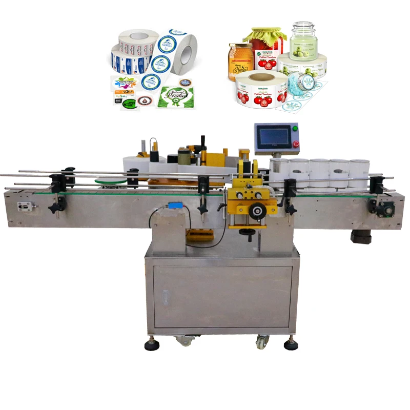 ew Product Self Adhesive Bottle Label Printing Machine
