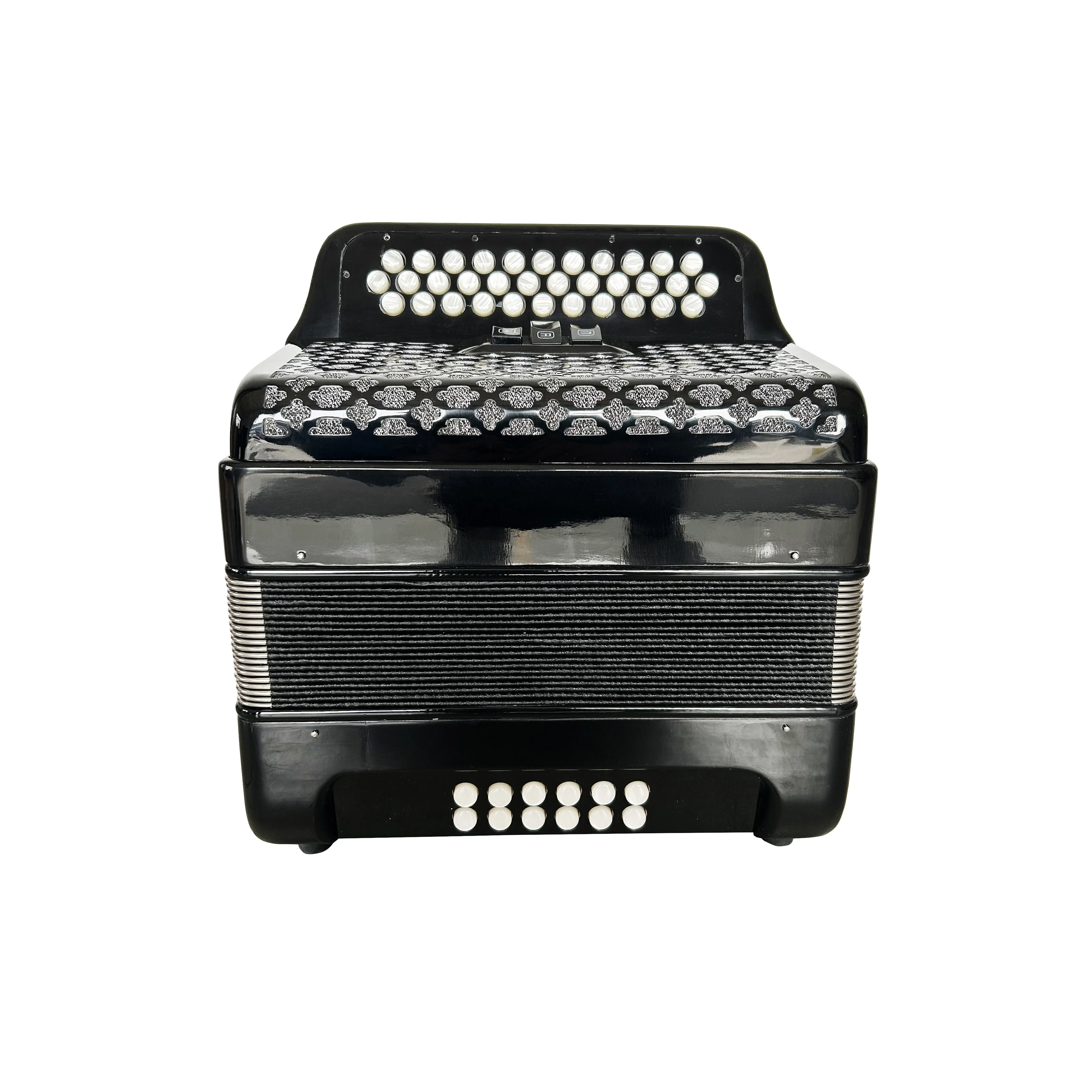 SEASOUND OEM 34 кнопки 12 басов 3 регистра черный аккордеон инструмент Acordeon JB3412B